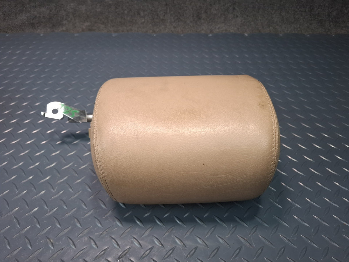 96-02 Mercedes R129 Sl-class Set of 2 Front Left & Right Leather Headrest OEM