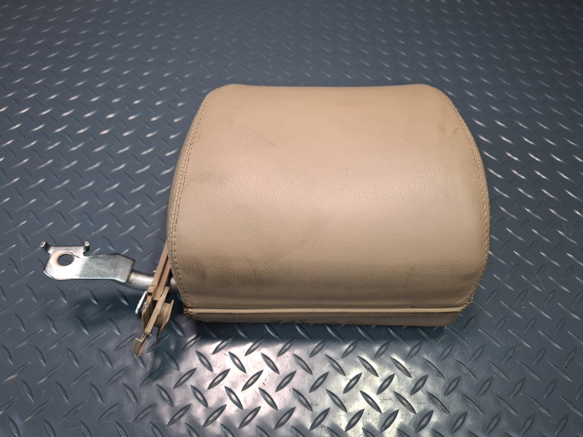 96-02 Mercedes R129 Sl-class Set of 2 Front Left & Right Leather Headrest OEM
