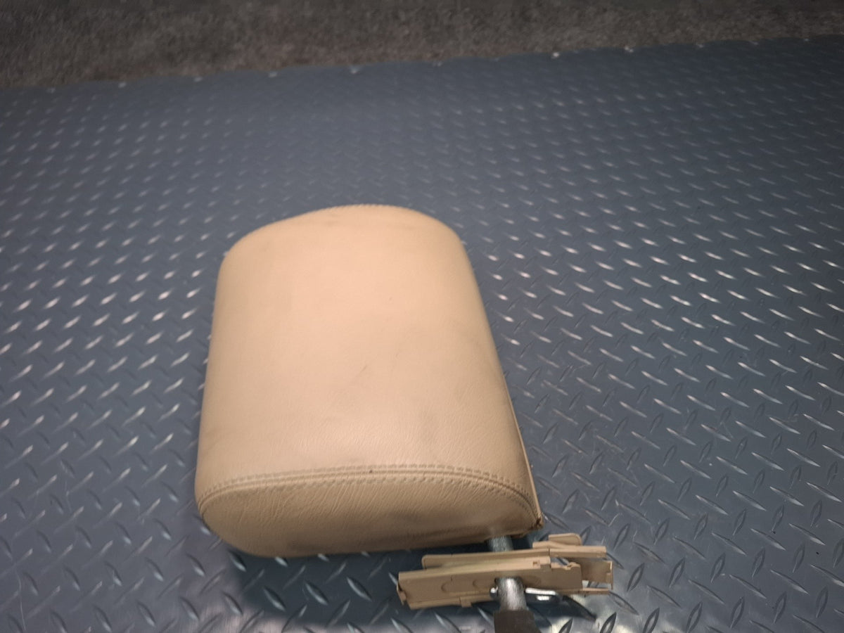 96-02 Mercedes R129 Sl-class Set of 2 Front Left & Right Leather Headrest OEM