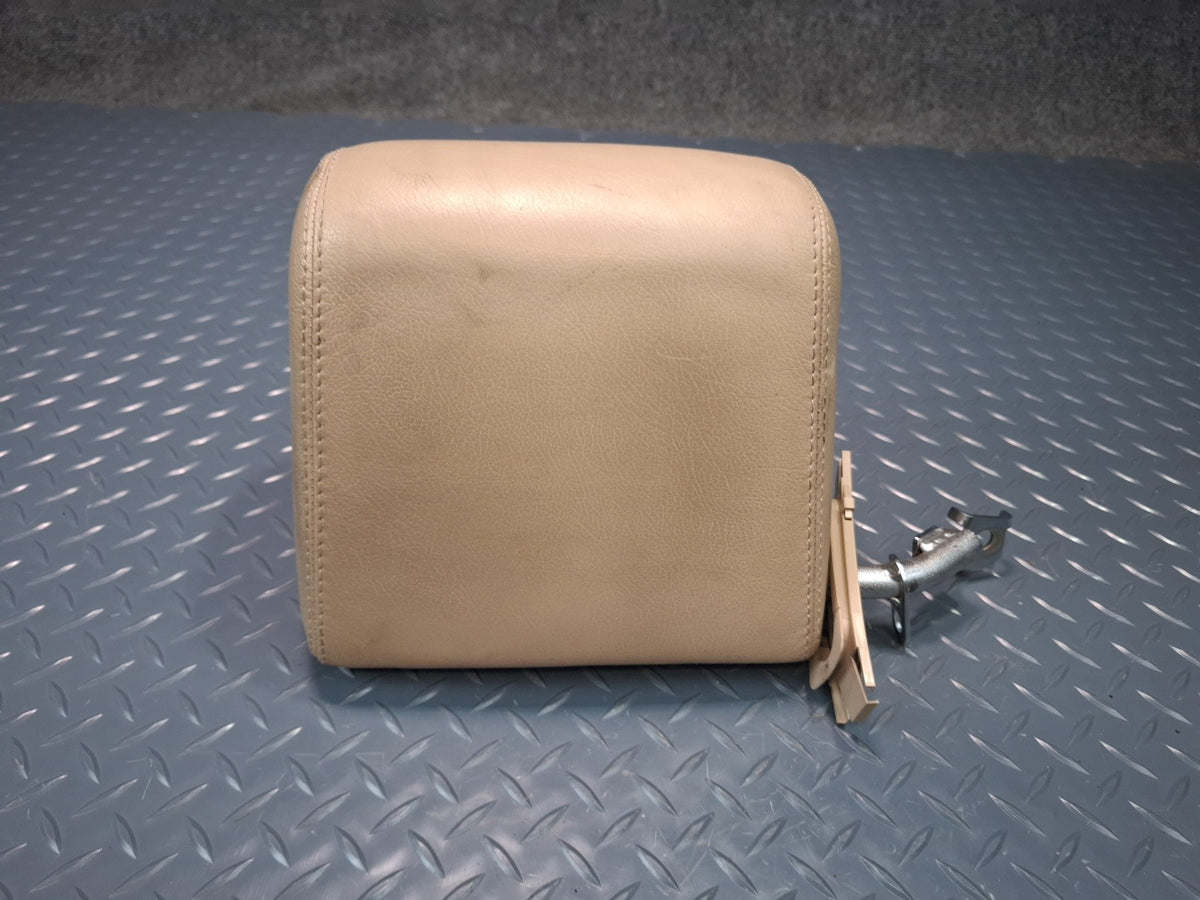 96-02 Mercedes R129 Sl-class Set of 2 Front Left & Right Leather Headrest OEM
