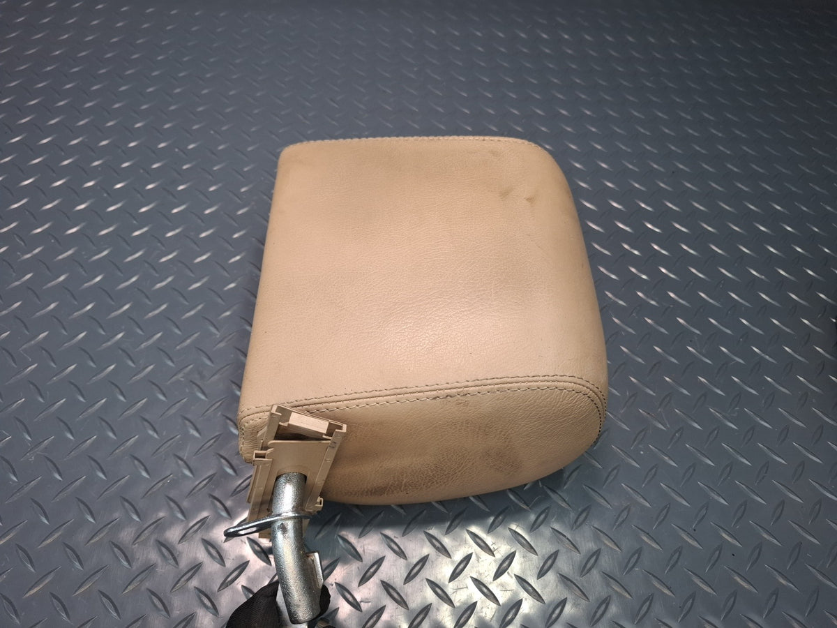 96-02 Mercedes R129 Sl-class Set of 2 Front Left & Right Leather Headrest OEM