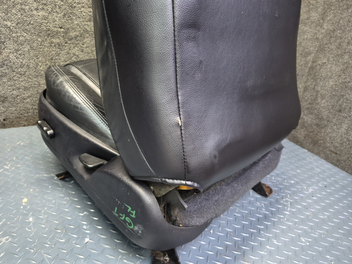 02-05 Ford Thunderbird Set of 2 Front Left & Right Heated Leather Seat Damaged