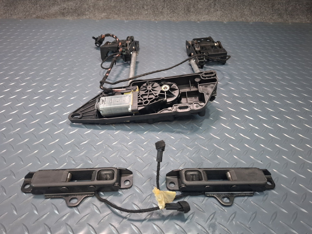 10-17 Audi S5 RS5 8F7 Convertible TOP Roof Lock Latch Motor Assy w Latches OEM