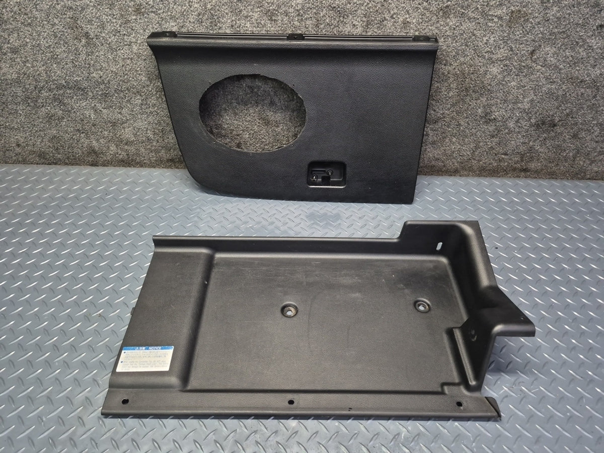 00-05 Toyota MR2 Spyder ZZW30L Rear Left Compartment Storage Trim Panel Set OEM