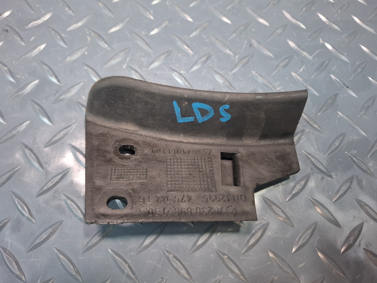 03-12 Mercedes R230 SL500 SL550 Rear Right Left Rocker Panel Molding Cap Set OEM