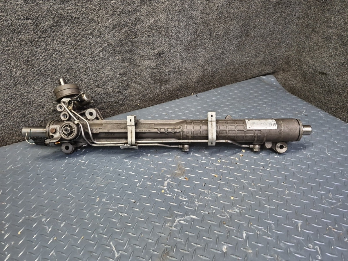 03-10 Bentley Continental GTC GT Power Steering Rack & Pinion 3W1422071D 37k