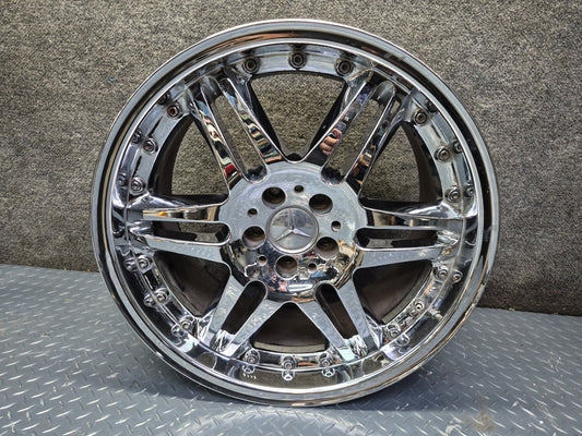 Brabus Monoblock VI Style R19" Alloy Wheel Rim 19X9.5J ET37 Chrome Aftermarket