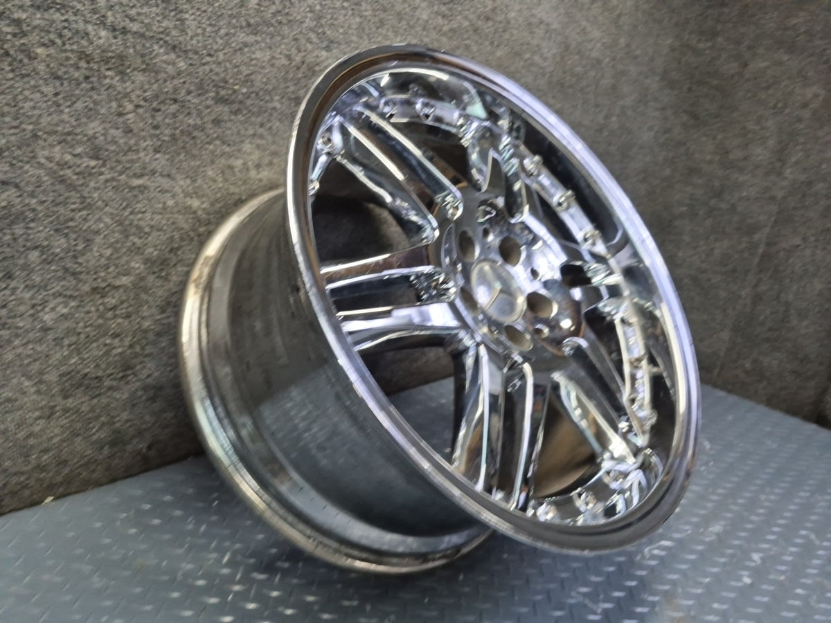 Brabus Monoblock VI Style R19" Alloy Wheel Rim 19X9.5J ET37 Chrome Aftermarket