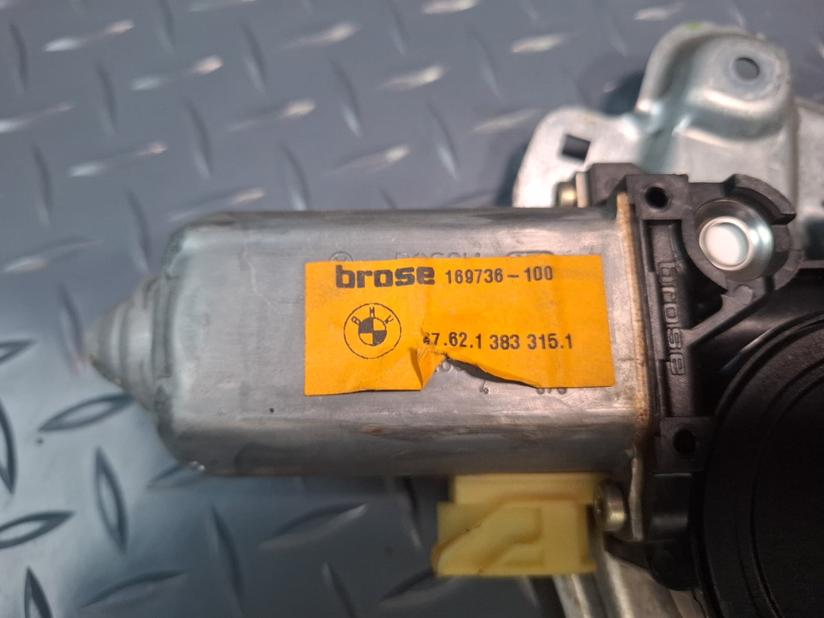 1994-1997 BMW E31 840Ci Front Left Driver Door Window Regulator w Motor