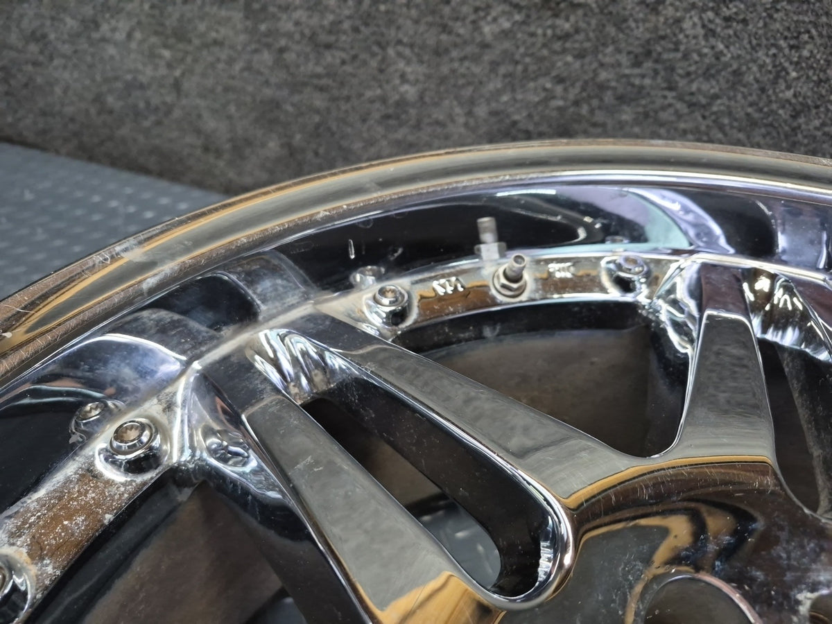 Brabus Monoblock VI Style R19" Alloy Wheel Rim 19X9.5J ET37 Chrome Aftermarket