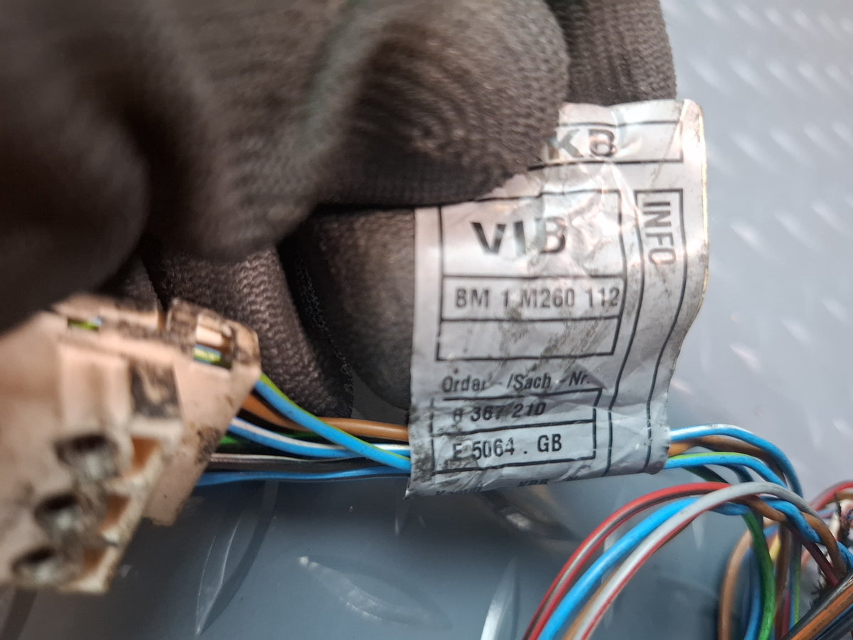 1994-1997 BMW E31 840Ci Left Door Wire Wiring Harness 8367210