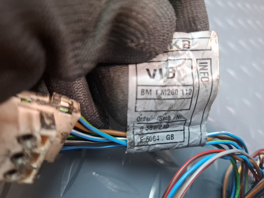 1994-1997 BMW E31 840Ci Left Door Wire Wiring Harness 8367210