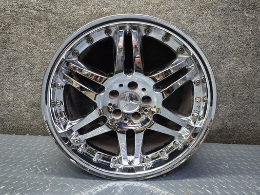 Brabus Monoblock VI Style R19" Alloy Wheel Rim 19X9.5J ET37 Chrome Aftermarket