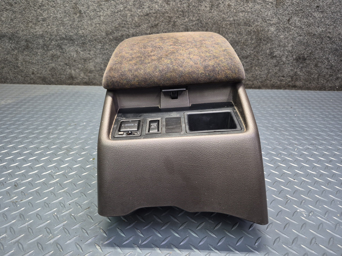 93-95 Toyota Hiace KZH106W Front Center Console Armrest Trim Panel w Switch OEM
