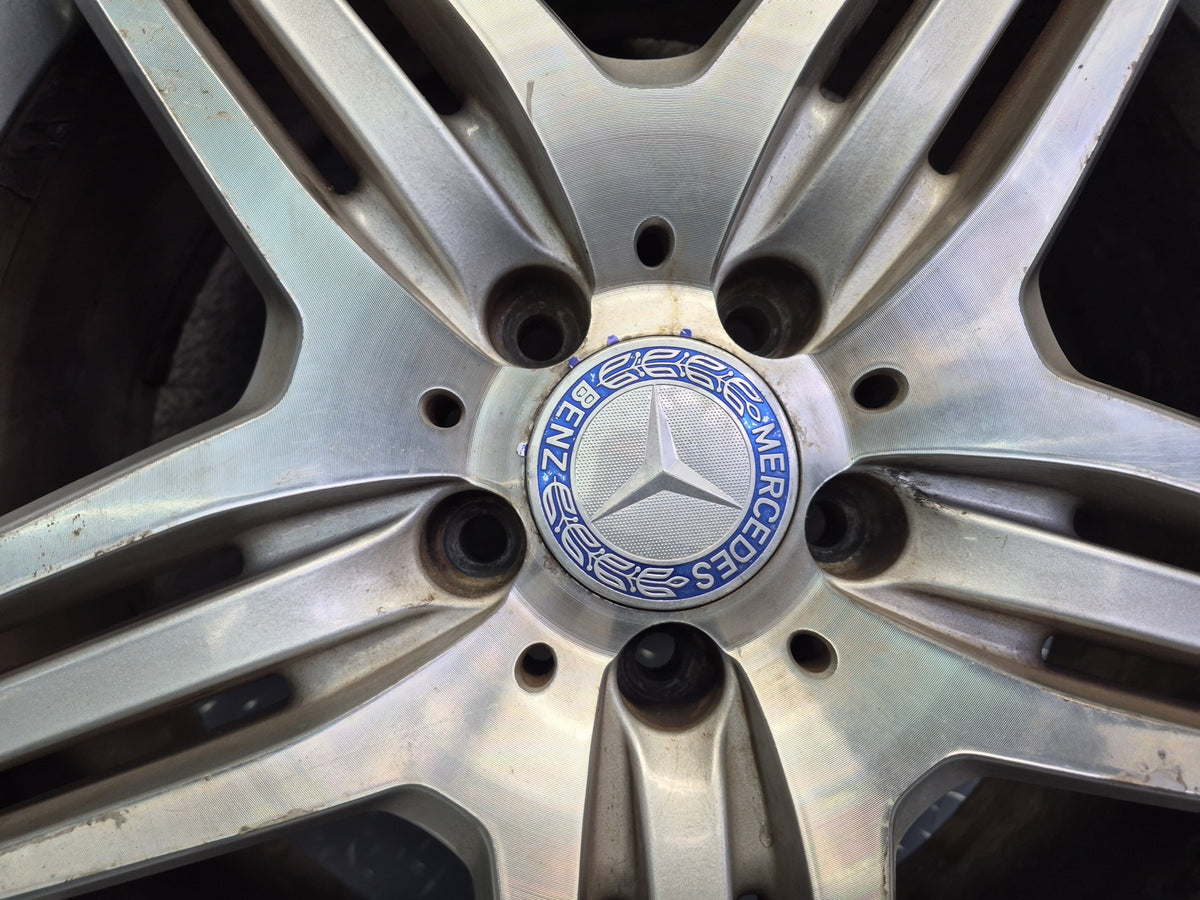 09-13 Mercedes W221 AMG Front 19" R19 Wheel Rim 19x8.5 ET43 Silver OEM