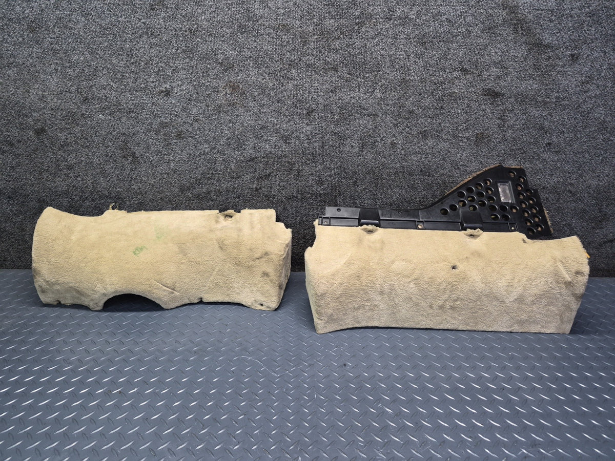 94-02 Mercedes R129 Sl-class Set of 2 Dash Front Lower Knee Trim Panel OEM