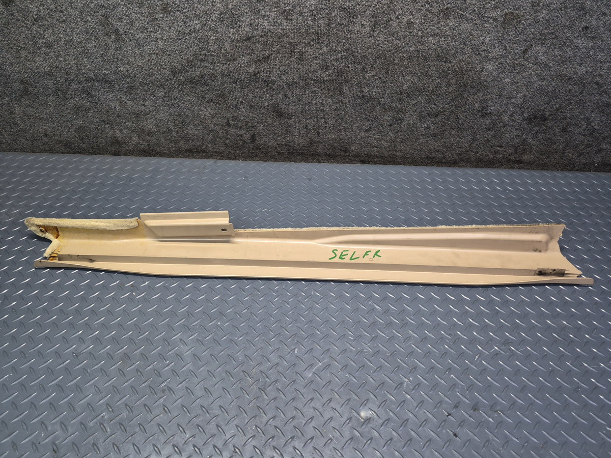 94-02 Mercedes R129 SL500 Right Door Scuff Sill Plate Trim Panel 1296800235 OEM