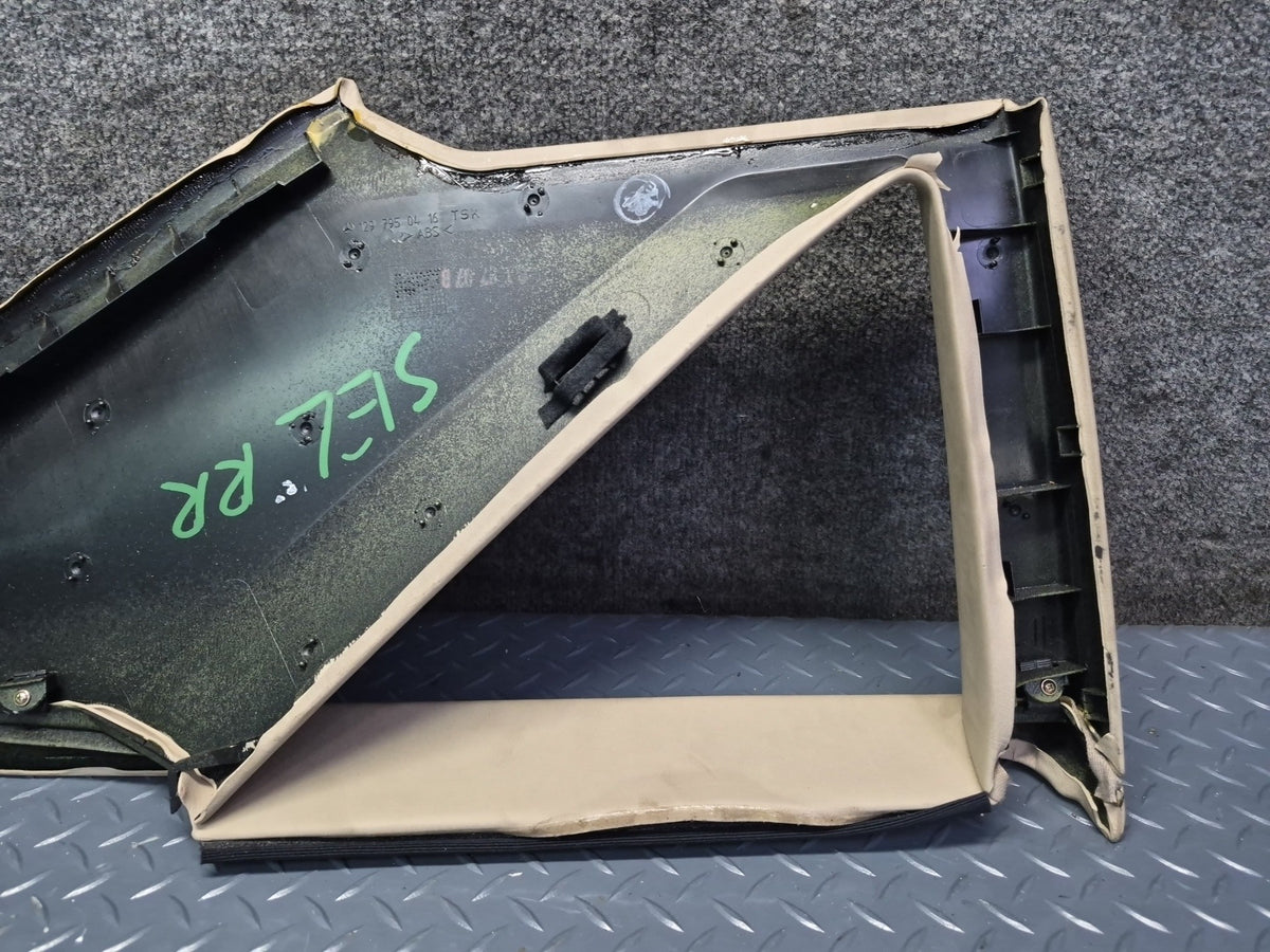 94-02 Mercedes R129 SL Rear Right Hard TOP Interior Trim Panel 1297950416 OEM