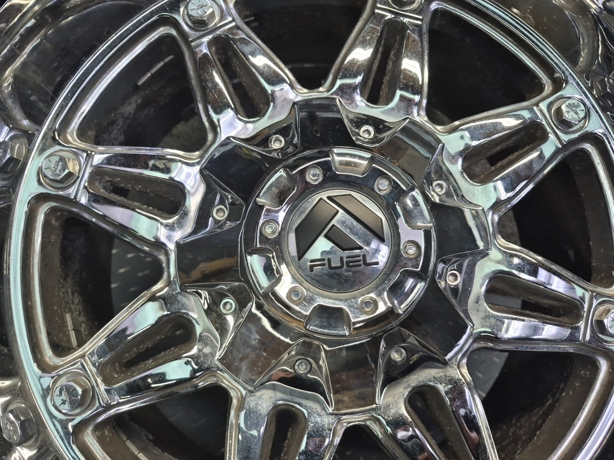 Fuel Off-road Hostage D530 Chrome Alloy R17 17" Wheel Rim 17x9J ET1 8x165.1