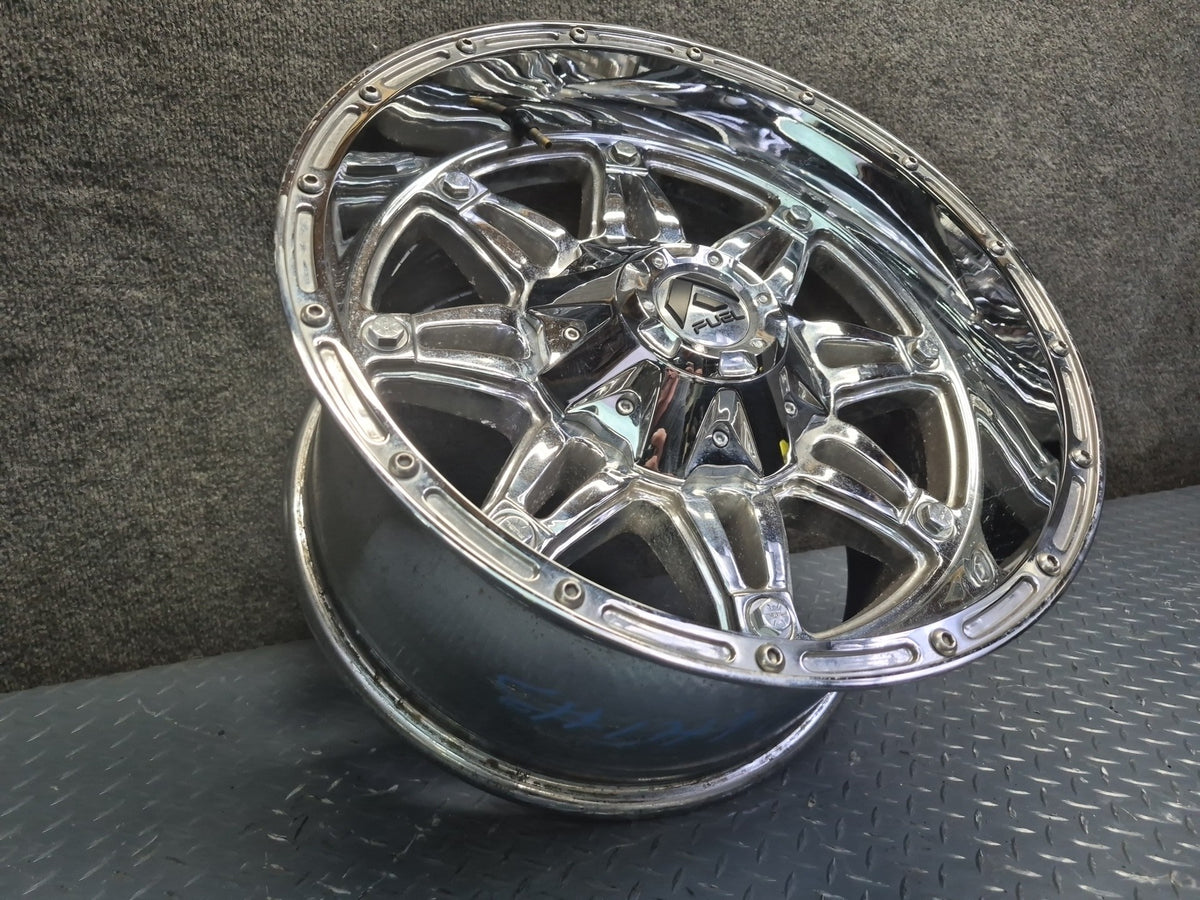 Fuel Off-road Hostage D530 Chrome Alloy R17 17" Wheel Rim 17x9J ET1 8x165.1