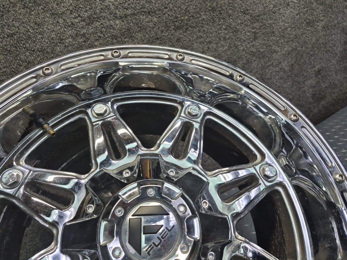 Fuel Off-road Hostage D530 Chrome Alloy R17 17" Wheel Rim 17x9J ET1 8x165.1
