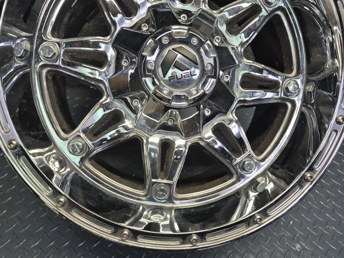 Fuel Off-road Hostage D530 Chrome Alloy R17 17" Wheel Rim 17x9J ET1 8x165.1