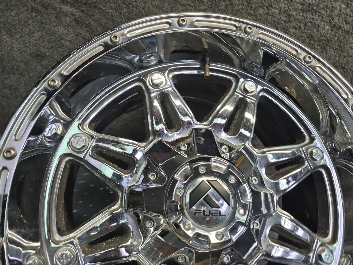 Fuel Off-road Hostage D530 Chrome Alloy R17 17" Wheel Rim 17x9J ET1 8x165.1