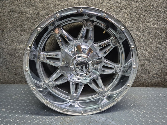 Fuel Off-road Hostage D530 Chrome Alloy R17 17" Wheel Rim 17x9J ET1 8x165.1