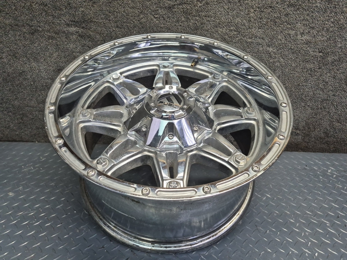 Fuel Off-road Hostage D530 Chrome Alloy R17 17" Wheel Rim 17x9J ET1 8x165.1
