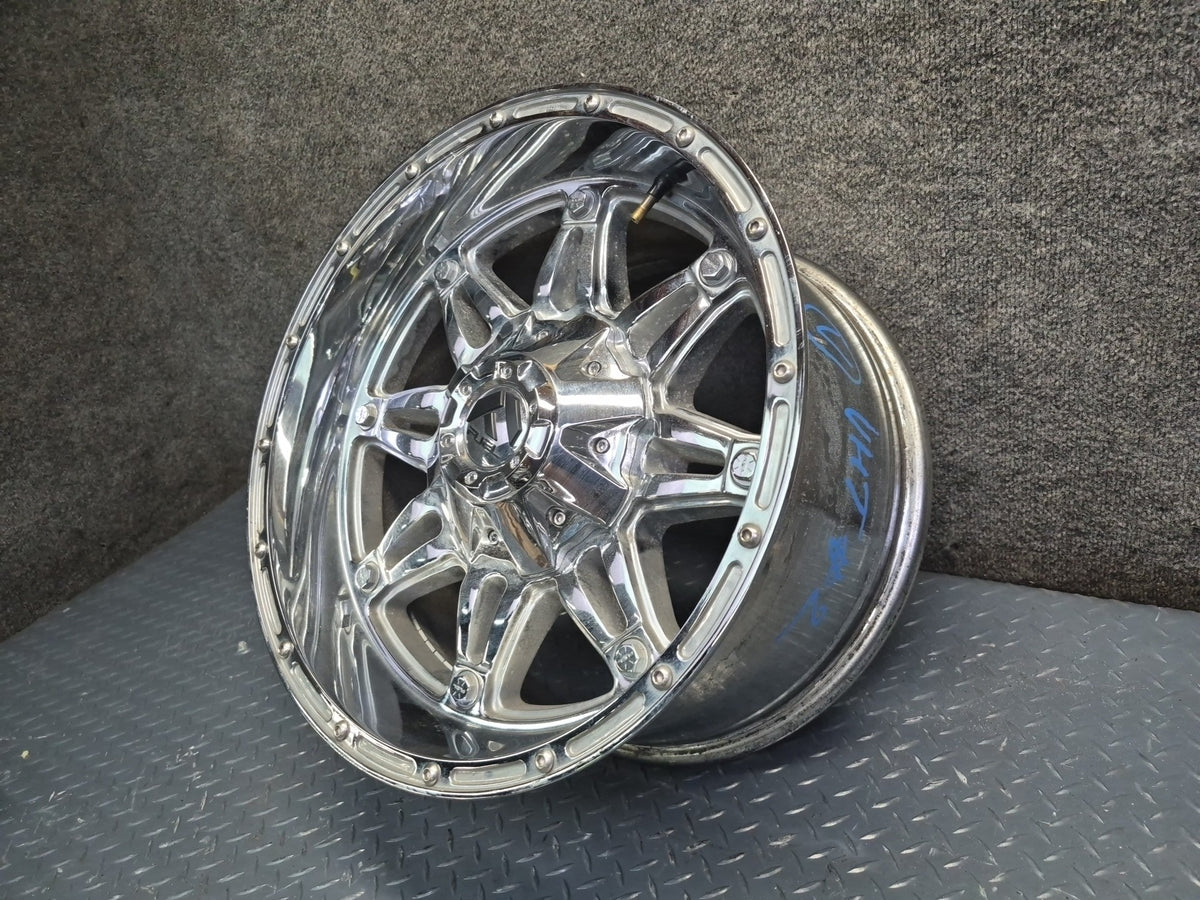 Fuel Off-road Hostage D530 Chrome Alloy R17 17" Wheel Rim 17x9J ET1 8x165.1