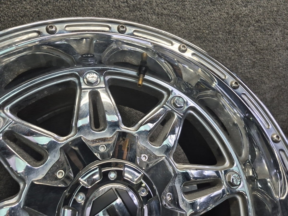 Fuel Off-road Hostage D530 Chrome Alloy R17 17" Wheel Rim 17x9J ET1 8x165.1