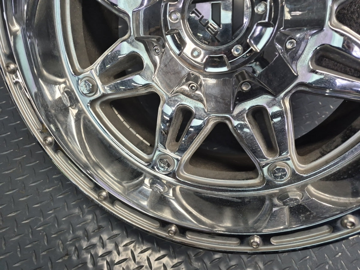 Fuel Off-road Hostage D530 Chrome Alloy R17 17" Wheel Rim 17x9J ET1 8x165.1