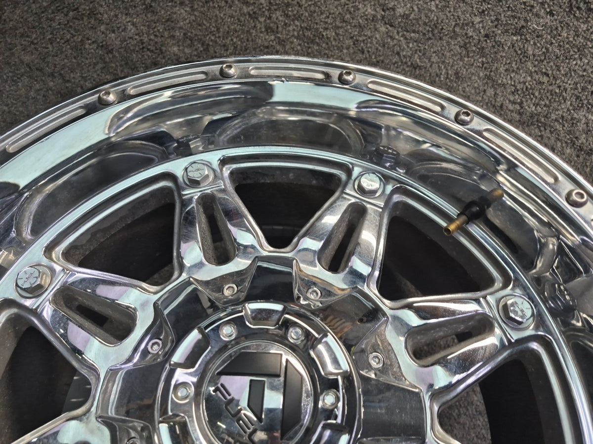 Fuel Off-road Hostage D530 Chrome Alloy R17 17" Wheel Rim 17x9J ET1 8x165.1
