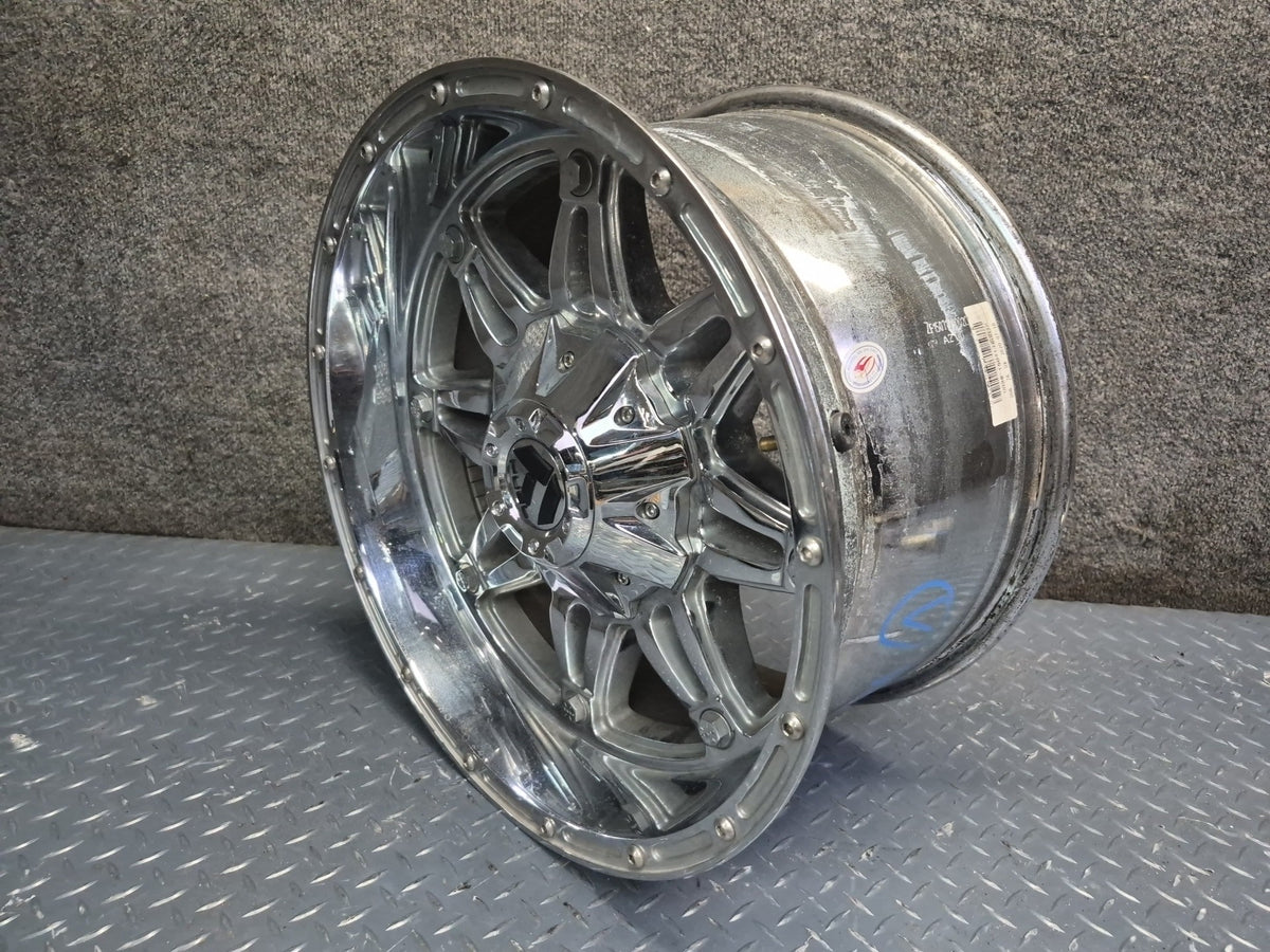Fuel Off-road Hostage D530 Chrome Alloy R17 17" Wheel Rim 17x9J ET1 8x165.1