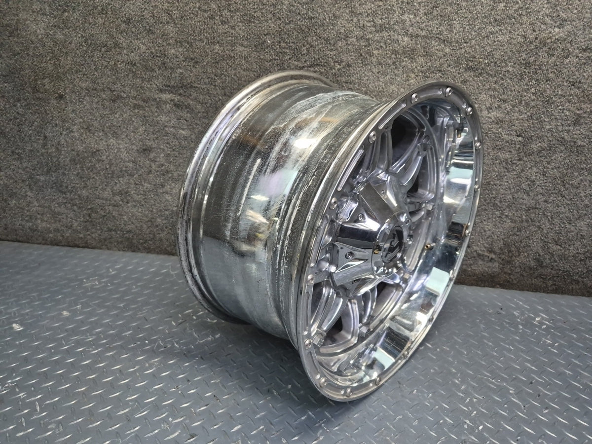 Fuel Off-road Hostage D530 Chrome Alloy R17 17" Wheel Rim 17x9J ET1 8x165.1