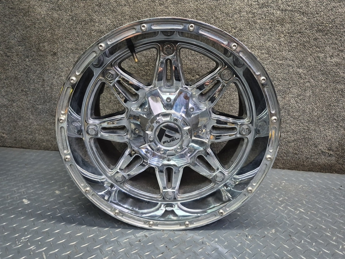 Fuel Off-road Hostage D530 Chrome Alloy R17 17" Wheel Rim 17x9J ET1 8x165.1