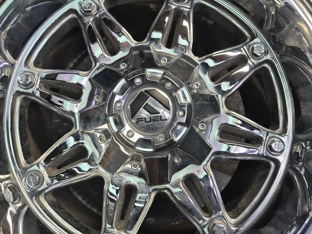 Fuel Off-road Hostage D530 Chrome Alloy R17 17" Wheel Rim 17x9J ET1 8x165.1