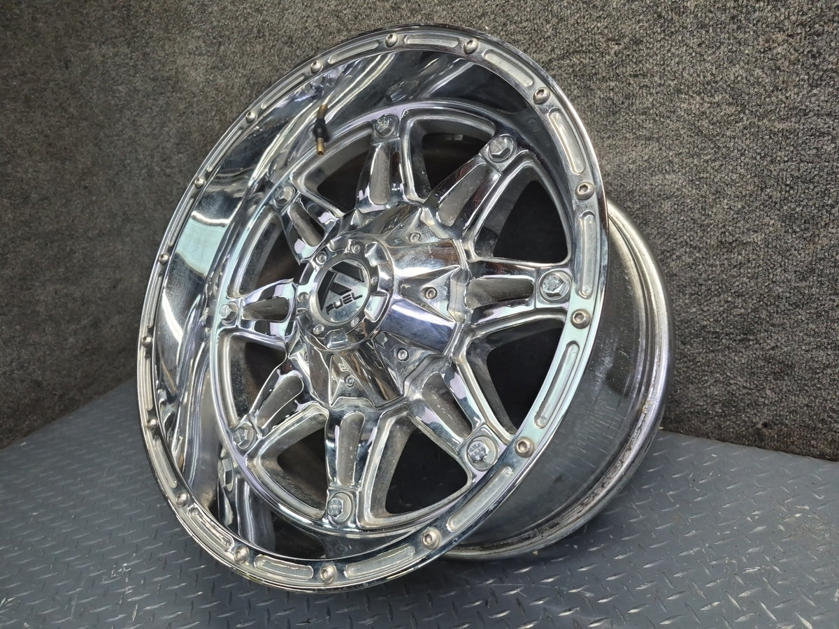 Fuel Off-road Hostage D530 Chrome Alloy R17 17" Wheel Rim 17x9J ET1 8x165.1