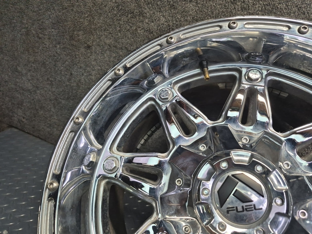 Fuel Off-road Hostage D530 Chrome Alloy R17 17" Wheel Rim 17x9J ET1 8x165.1
