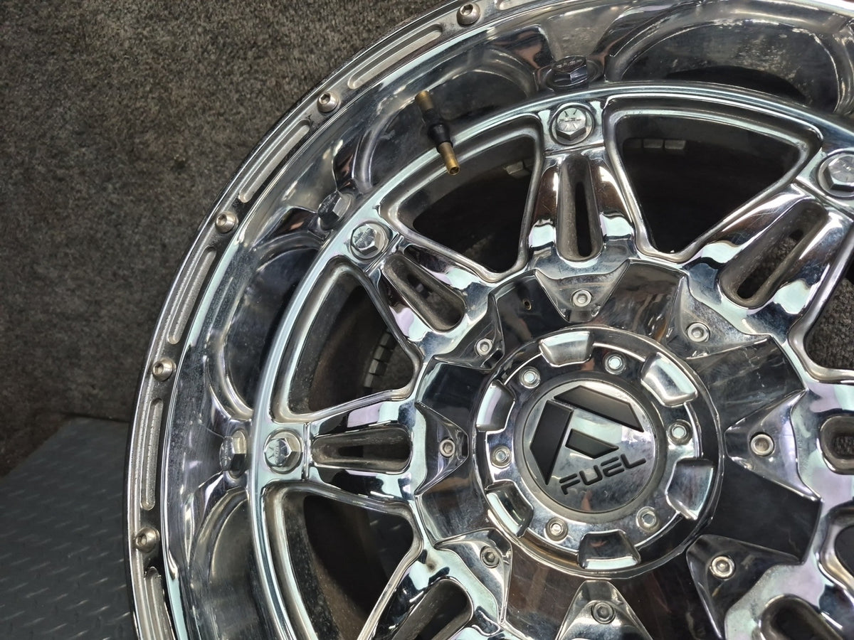 Fuel Off-road Hostage D530 Chrome Alloy R17 17" Wheel Rim 17x9J ET1 8x165.1