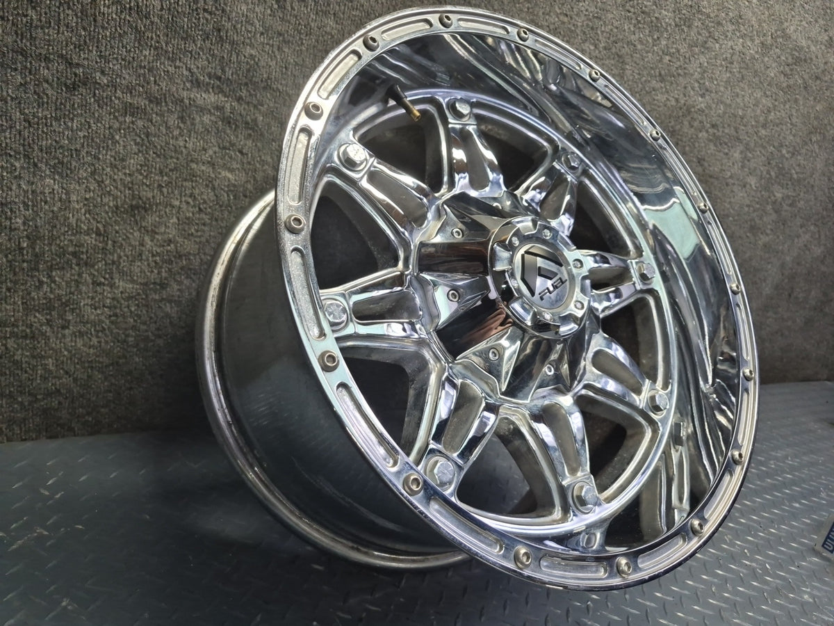 Fuel Off-road Hostage D530 Chrome Alloy R17 17" Wheel Rim 17x9J ET1 8x165.1