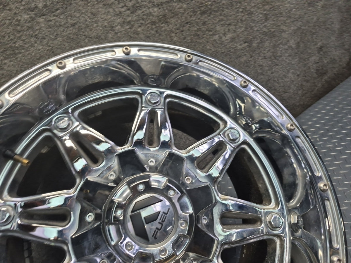 Fuel Off-road Hostage D530 Chrome Alloy R17 17" Wheel Rim 17x9J ET1 8x165.1