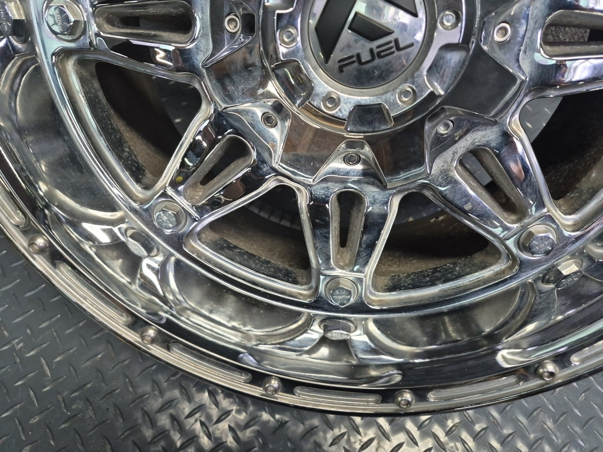 Fuel Off-road Hostage D530 Chrome Alloy R17 17" Wheel Rim 17x9J ET1 8x165.1
