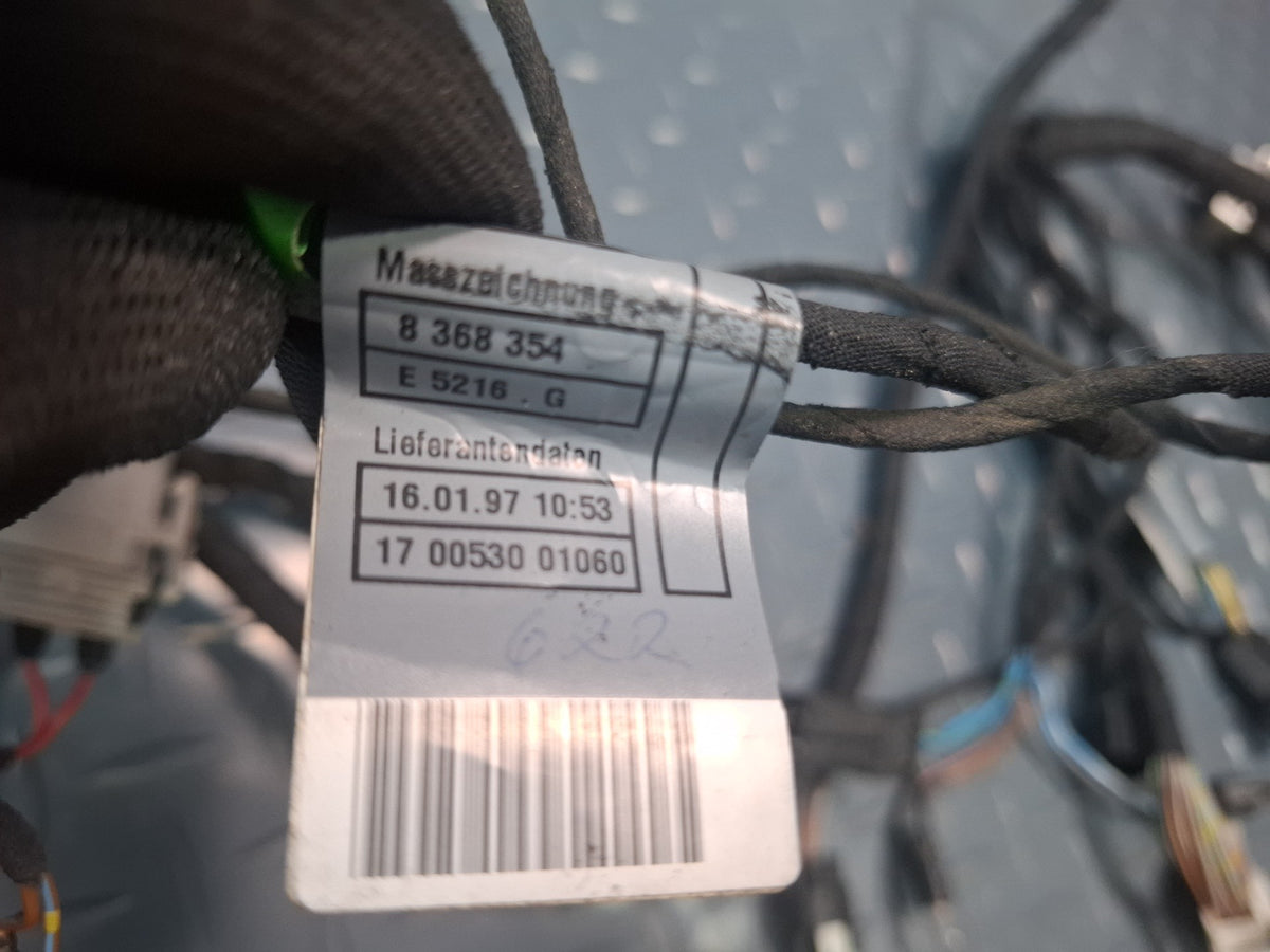 1994-1997 BMW E31 840Ci Right Door Wire Wiring Harness 8368354