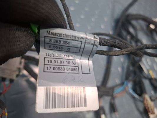 1994-1997 BMW E31 840Ci Right Door Wire Wiring Harness 8368354