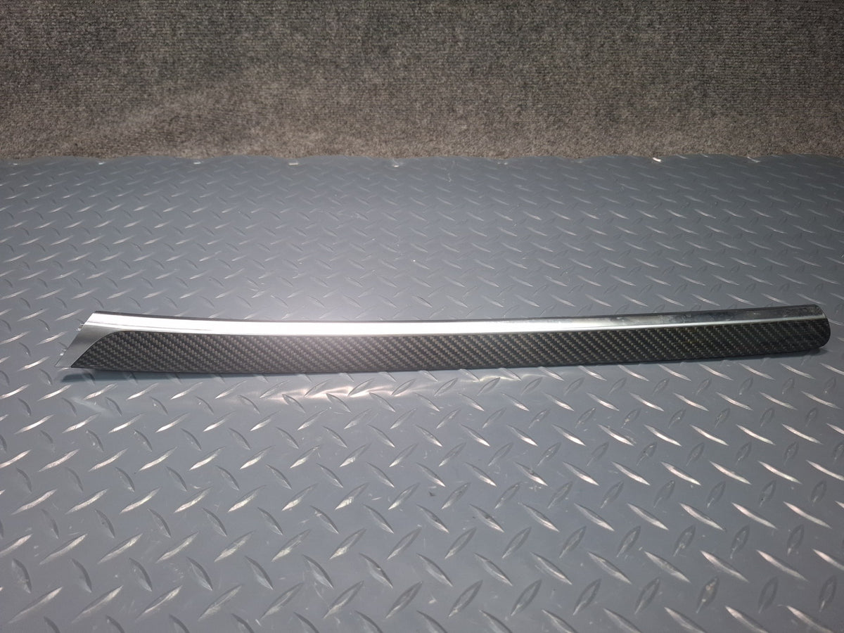 13-15 Audi 8F7 RS5 Convertible Set of 4 Front & Rear Door Trim Panel Carbon OEM