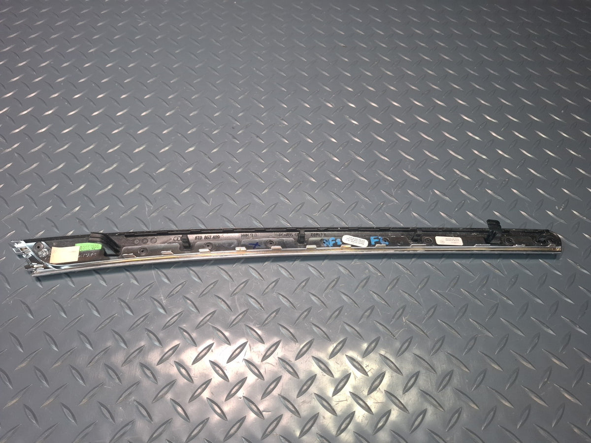 13-15 Audi 8F7 RS5 Convertible Set of 4 Front & Rear Door Trim Panel Carbon OEM