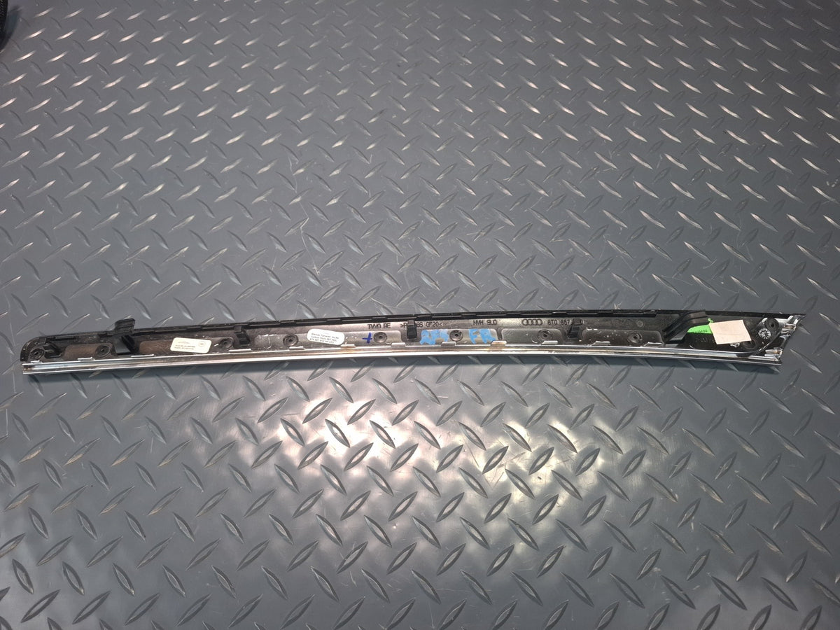 13-15 Audi 8F7 RS5 Convertible Set of 4 Front & Rear Door Trim Panel Carbon OEM