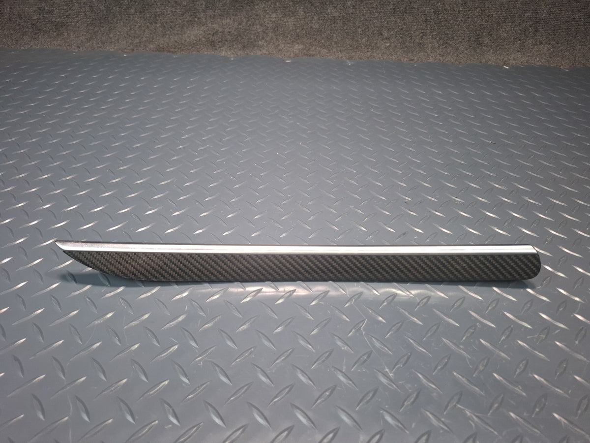 13-15 Audi 8F7 RS5 Convertible Set of 4 Front & Rear Door Trim Panel Carbon OEM