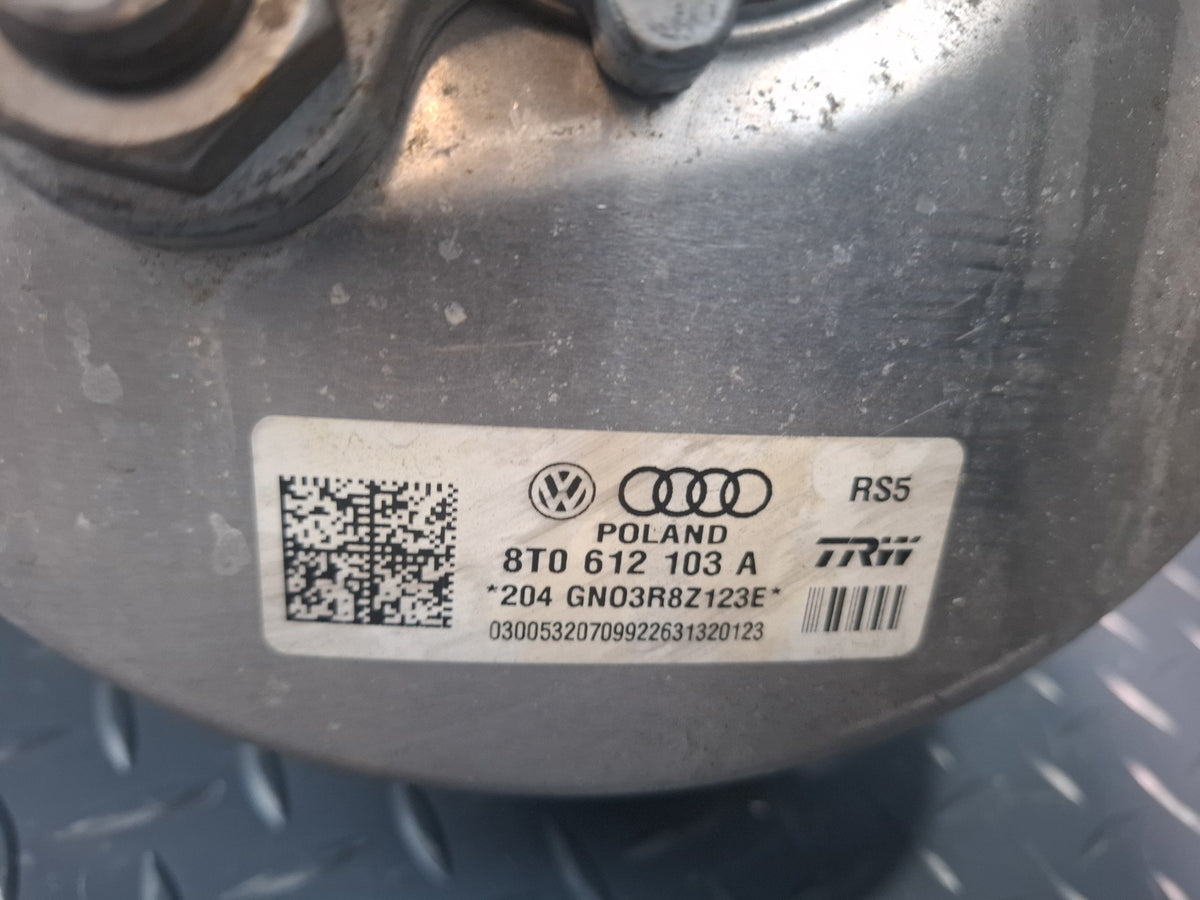 13-15 Audi 8F7 RS5 Brake Master Cylinder Booster Fluid Reservoir 8T0612103A OEM